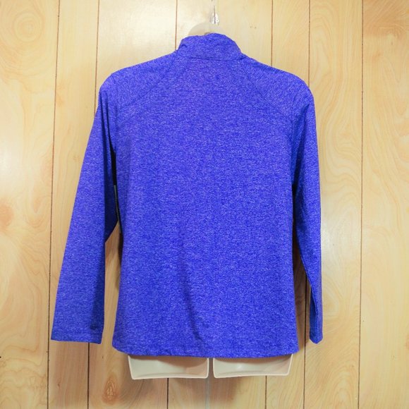 ACX Active Purple Zip Long Sleeve Top - Picture 4 of 8